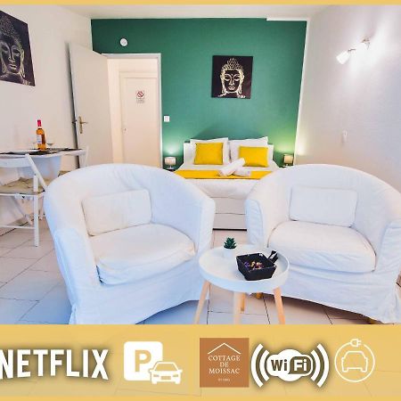 Apt T1 Cosy Et Ambiance Zen "Cottage De Moissac" Exterior foto